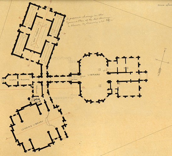 Snell and Gregerson plan for Library Expansion